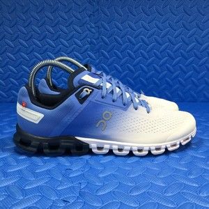 ON Cloud Cloudflyer Womens Running Shoes Blue White Athletic Sneakers Size 8